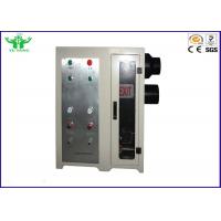 China White Smoke Density Tester 35kg For Plastics Burning / Decomposition on sale