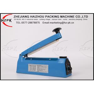 China Kitchen Food Sealer Impulse Heat Sealing Machine Vacuum Bag Sealer Blue Color supplier