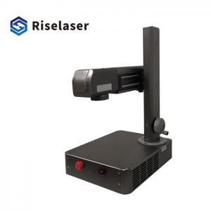 China Dustless 20W Fiber Laser Marker Machine Desktop Laser Engraver supplier