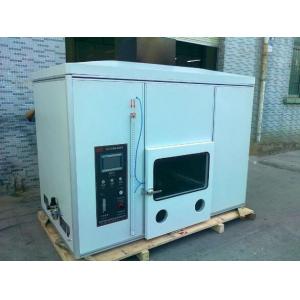 China Horizontal Flammability Tester Chamber Safety for Electrical Wires , Cables and Flexible Cords wholesale