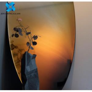 China Beauty Unframed Coloured Mirror Glass Portable Electric Cosmetic Mirror supplier