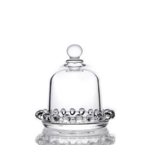 Pearl Round Decorative Wholesale Factory Price High Quality Clear Butter Dish Set