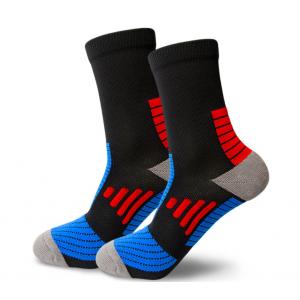 China Custom Youth Sports Soccer Socks professional Vs Compression Socks Polyester Towel Material supplier