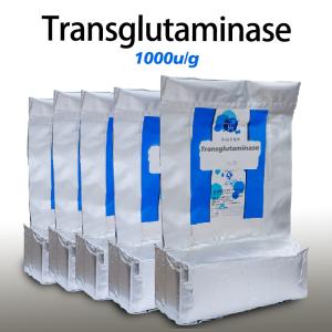 China トランスグルタミナーゼ 1000U/G FSSC22000 MUI コーシャシステム認証 カスタマイズ酵素活性仕様 wholesale