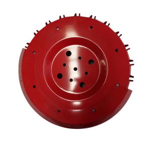 China Zoomlion Heavy Industry Compatible Double-Layer Concave Sweeping Disks – Red for Road Surface Cleaning (Sanitation Vehicle Use) wholesale