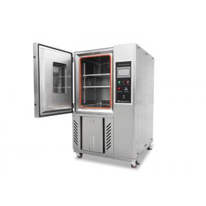 China Chambres adaptées aux besoins du client d'humidité de la température 225L, équipement d'essai inoxydable de plaque d'acier supplier