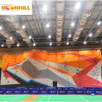 China Gym Boulder Climbing Wall Training Adult Kids Rock Climbing Wall For Sports Park on sale