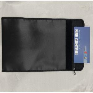 Double Layer Fireproof Waterproof Document Bag For Money Bag Fire Safety