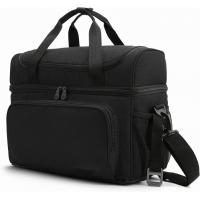 Extra Large Insulated Black Picnic Camping Beach Work Custom Travel Cooler Bag