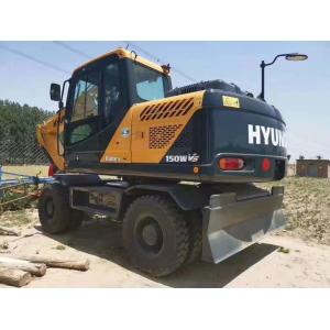 Construction Equipment 15T R150WVS Hyundai Wheeled Excavator