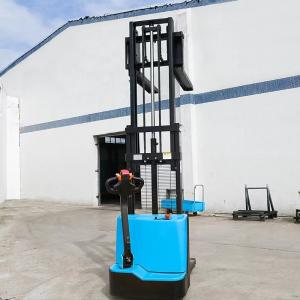 China DC Electric Lift Pallet Stacker , Battery Powered Pallet Stacker 1200kg capacity material handling equipment supplier