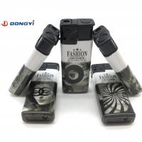 China Customized Colorful Label Fashionable Cigarette Lighter for European and American Model NO. DY-F007 Plastic on sale