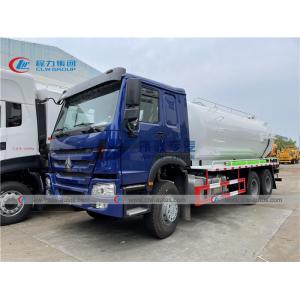 SINOTRUK HOWO 16cbm Sewage Suction Truck With Italy BP Vaccum Pump