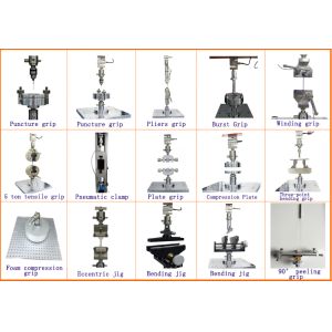 China Electronic Tensile Grip with 5KN Load Cell, 1/200000 Force Resolution, and ≤0.5% Force Accuracy for Universal Testing Machines wholesale