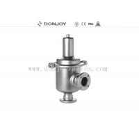 China Sanitary pressure safety valve 180 degree temperature , air release valve on sale
