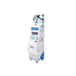 China Coin Operated Photocopying Self Service Computer Kiosk 32 Inch Advertising Display supplier