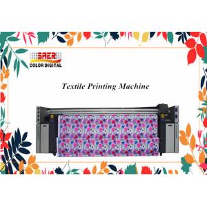 Machine d'impression de haute résolution de tissu de textile d'imprimante de sublimation de grand format pour des drapeaux