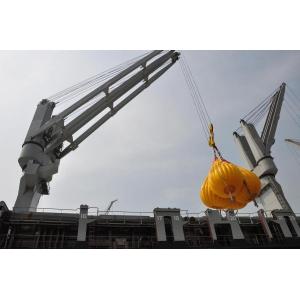 Economy life boat crane&davit load test water weight bag for sale