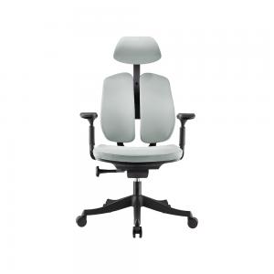 China Posture Leather Adjustable Office Chair For Bad Back Adaptive Spring supplier