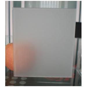 Customized Acid Etched Glass Windows Safety Frosted Glass Ultra Clear Anti Fog Mirror