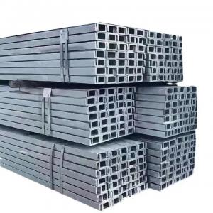 Cold Rolled Galvanized U Shape Beam Steel Purlin Channel Bars U Type Steel Channel