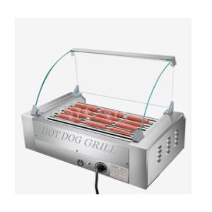 parrilla eléctrica de CE&RoHs de las máquinas de los alimentos de preparación rápida/del gas aprobada del balanceo del perrito caliente