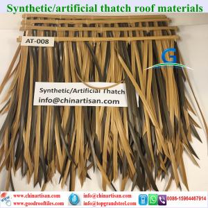 China wholesale plastic palm artificial synthetic palm thatch tiki hut palapa 2 wholesale