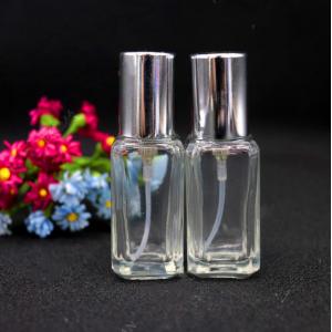 glass bottle  perfume atomizer spray bottle recycled glass bottles black  cap plastic