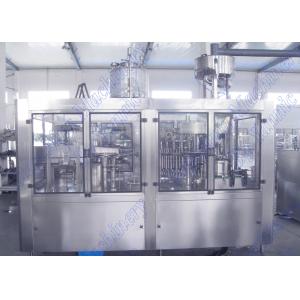 China Bottled Orange Juice Filling Machine With 32 Hot Filling Heads And Screw Cap supplier