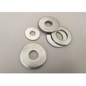 China DIN125 Metric Metal Flat Washers , Colored Curved Washers With Iron Material supplier