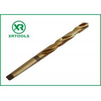 China HSS Cobalt M35 Taper Shank Drill Bit For Stainless Steel / Matel Milled Process on sale