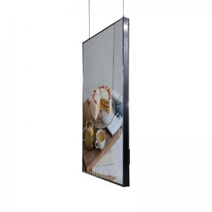 49" Double Sided Lcd Screen Wall Hanging Ips