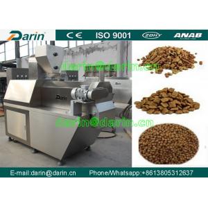 China Fish Feed , Pet Food Extruder Machine CE certificate Automatic Animal food extrusion equipment supplier