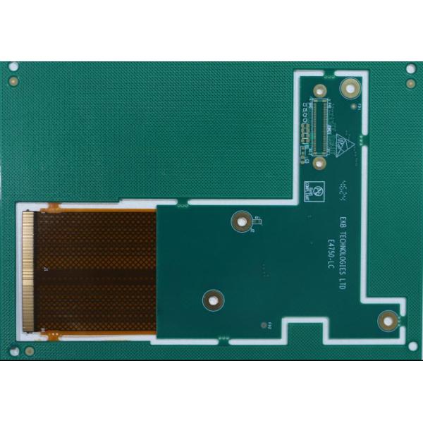 HASL Lead Free Rigid Flex PCB 4 Layer Blank Printed Circuit Board For Electronic Systems