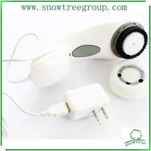 China Bp-M001 popular ultrasonic facial brus  Vibrating Facial Cleaner with two head supplier