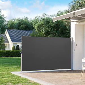Pull-Out Side Awning UV Protection Retractable Awning Side Shade Patio Terrance Privacy Screen Panel