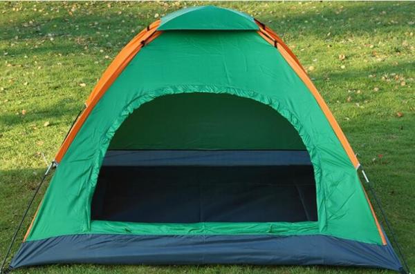 Single Layer Waterproof 2 Person Camping Tent HT6056-2person)