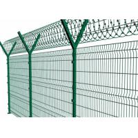 1.23m Height Triangle Fence Panel With 3.5mm Wire Diameter And Customizable Length