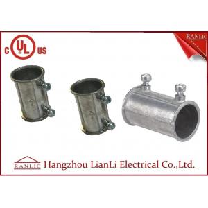 China UL listed E350597 EMT Coupling Zinc Die Casting 1/2 to 4 Available supplier