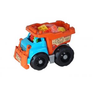 China Recycled Plastic Building Blocks Vehicle Play Set For Toddlers And Babies supplier