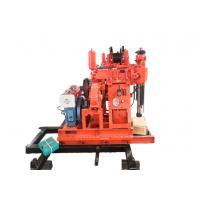 China Hydraulic Diesel 100m Portable Water Drilling Machine on sale