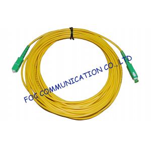 China High Stability Fiber Optic Cable Assembly , CATV System SM Simplex SC SC Patch Cord​ supplier