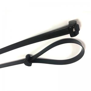 China Corrosion Resistant Nylon Cable Tie Wire Management Edge Clip Zip Tie supplier