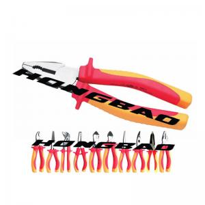 China 1000V VDE Insulated Tools Pliers Electrical Combination Pliers 6 7 8 Ergonomic Grip Handle supplier