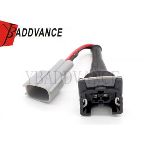 China BC7014 Auto Wiring Harness 2 Pin Fuel Injector Adapter EV1 Female To Male Toyota supplier