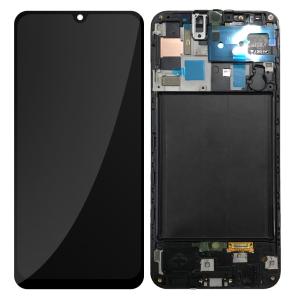 China Digitizador de la pantalla LCD de A50 A505 A505fn A505F Samsung con el marco supplier