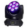 7 Pc 12W 4in1 LED Mini Moving Head Light RGBW Wash Light Disco LED Stage