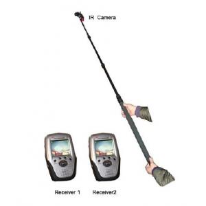 IR illuminated Telescopic Pole Camera with Two Receivers for Security Inspection