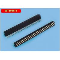 Industrial 1.27MM Single Row Pin Header 40 PIN Curved Row Seat WT1018-3A