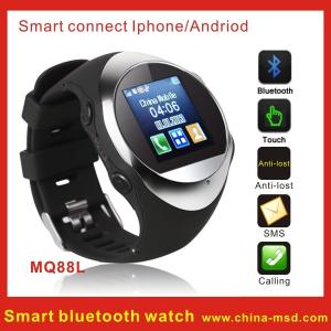 China MP3 / MP4 Smart Bluetooth Watch Mobile Phone with Caller ID Display and 128x128px supplier